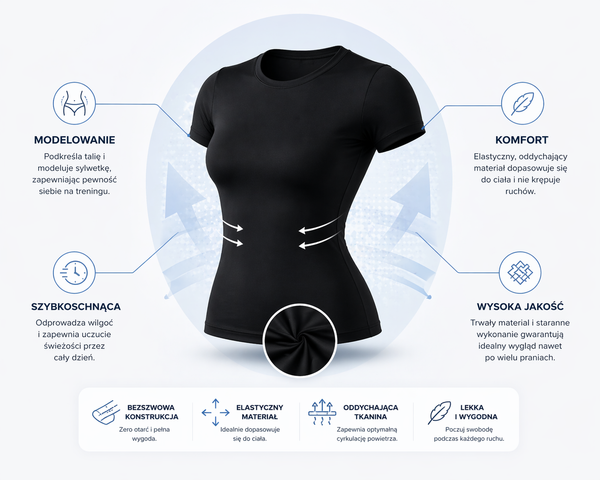 ShapeLine Scuplt 2.0 - Koszulka Modelująca
